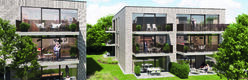 Zijaanzicht gebouw A