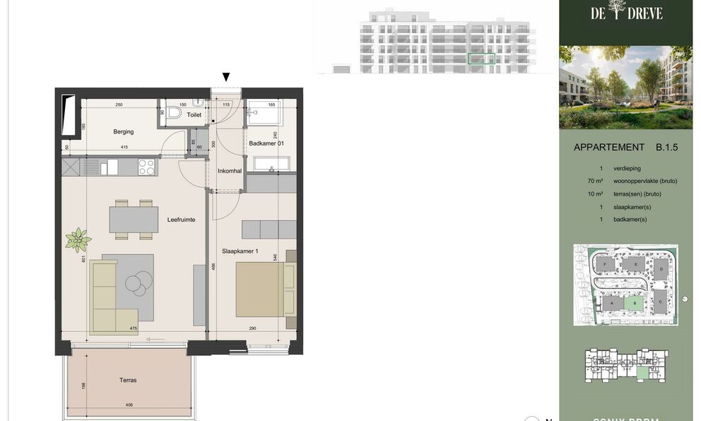 Appartement te koop in Beveren-Kruibeke-Zwijndrecht