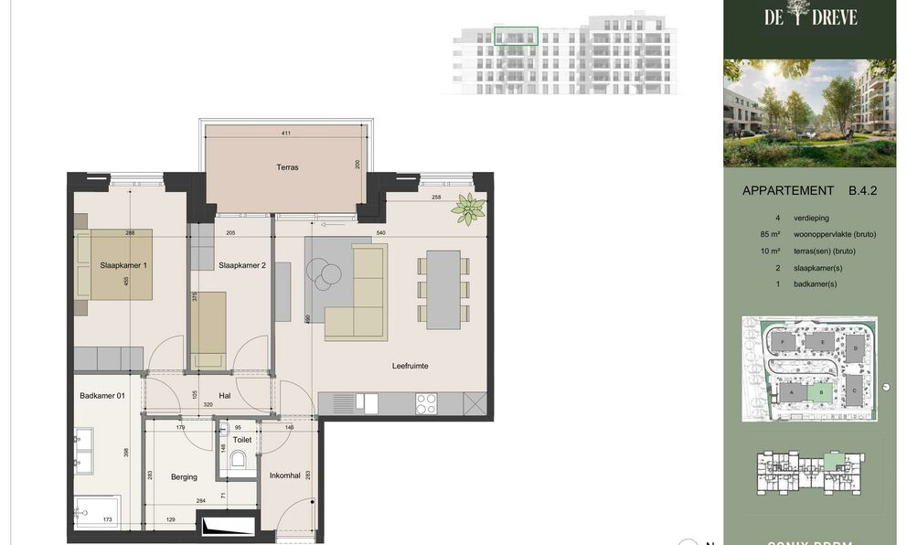 Appartement te koop in Beveren-Kruibeke-Zwijndrecht